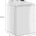 Whirlpool WTW4107SW 4.2 - 4.3 Cu. Ft Top Load Washer with 2-in-1 Removable Agitator, White