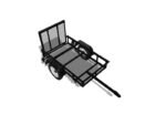 Carry-On Trailer 4-ft x 7-ft Steel Mesh Utility Trailer - Image 2