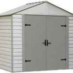 Arrow 10×7 Viking Vinyl Coated Steel Shed Kit