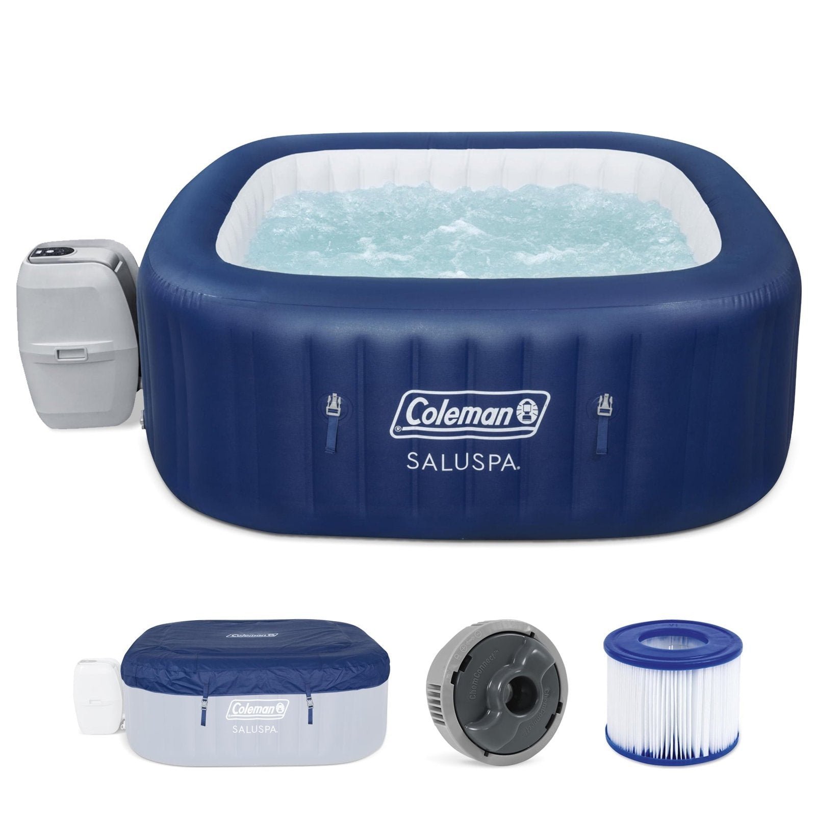 Coleman-SaluSpa-Atlantis-AirJet-Inflatable-Hot-Tub-w-Pump-P09144_fb80df4b-53c5-45e0-bc98-a5b638f35615.27a49fc92a9973d425fc22feed87e833-1.jpg Coleman SaluSpa Atlantis AirJet Inflatable Hot Tub w/ Pump #P09144 - Image 1