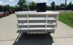 5' x 10' Aluminum Utility Trailer with Gate and Mag Wheels – 3500 lb Axle - Image 5