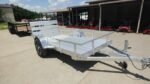 5' x 10' Aluminum Utility Trailer with Gate and Mag Wheels – 3500 lb Axle - Image 3