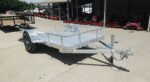 5' x 10' Aluminum Utility Trailer with Gate and Mag Wheels – 3500 lb Axle - Image 8