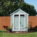 Garden D Wood Storage Shed 6 ft. W x 8 ft. - Image 5