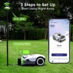 ANTHBOT Genie 3000: AI Robot Lawn Mower No Wire - Image 2