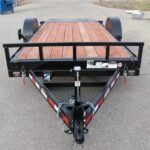 7 X 16 Interstate Full Bed Single Axle Tilt 7K Trailer