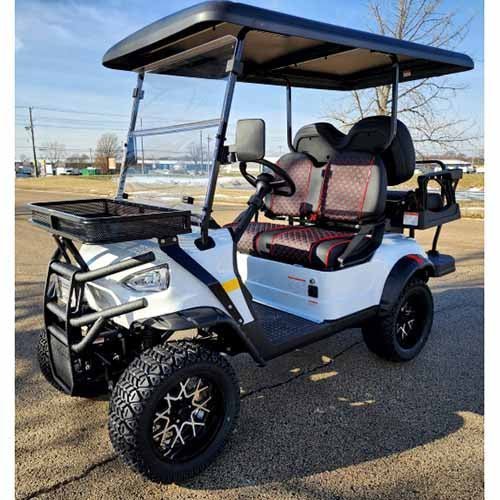 Kruiser-4P-White_a_1200x_1c08750e-cc9f-462b-bed9-2c1b0399c85e.jpg 48V Luxury Electric Golf Cart Renegade UTV, 4 Passenger - Image 1