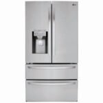 LG 28 Cu. ft. Smart Wi-Fi Enabled French Door Refrigerator, Stainless Steel (LMXS28626S) - Image 2
