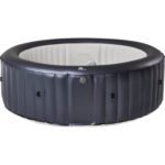 Mspa, Carlton, Muse Series, Self-Inflatable Hot Tub & Spa, Hydromessage Jets & Air Bubble System, Round – 4 Persons