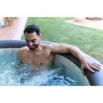 Mspa, Carlton, Muse Series, Self-Inflatable Hot Tub & Spa, Hydromessage Jets & Air Bubble System, Round – 4 Persons - Image 10
