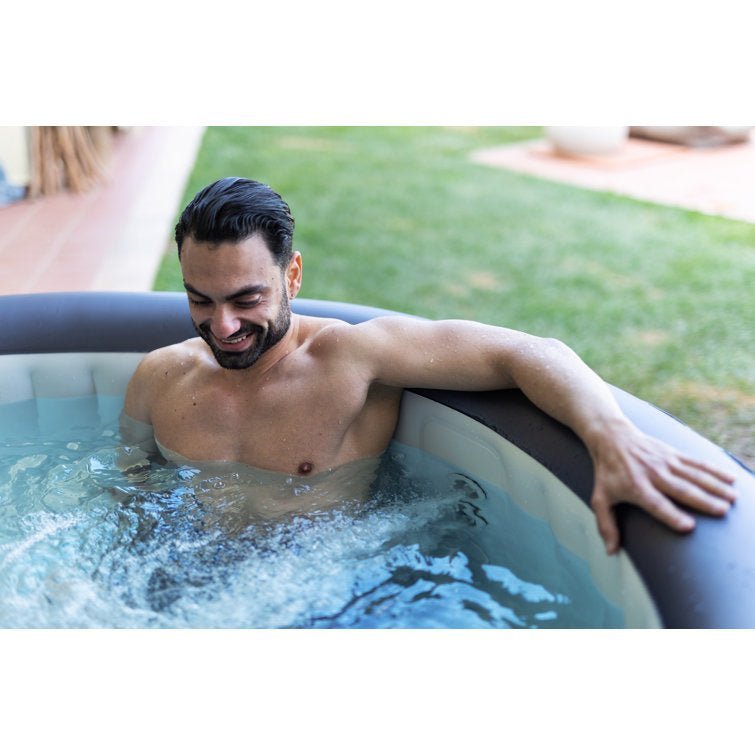 Mspa, Carlton, Muse Series, Self-Inflatable Hot Tub & Spa, Hydromessage Jets & Air Bubble System, Round – 4 Persons - Image 10