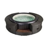 Mspa, Carlton, Muse Series, Self-Inflatable Hot Tub & Spa, Hydromessage Jets & Air Bubble System, Round – 4 Persons - Image 12