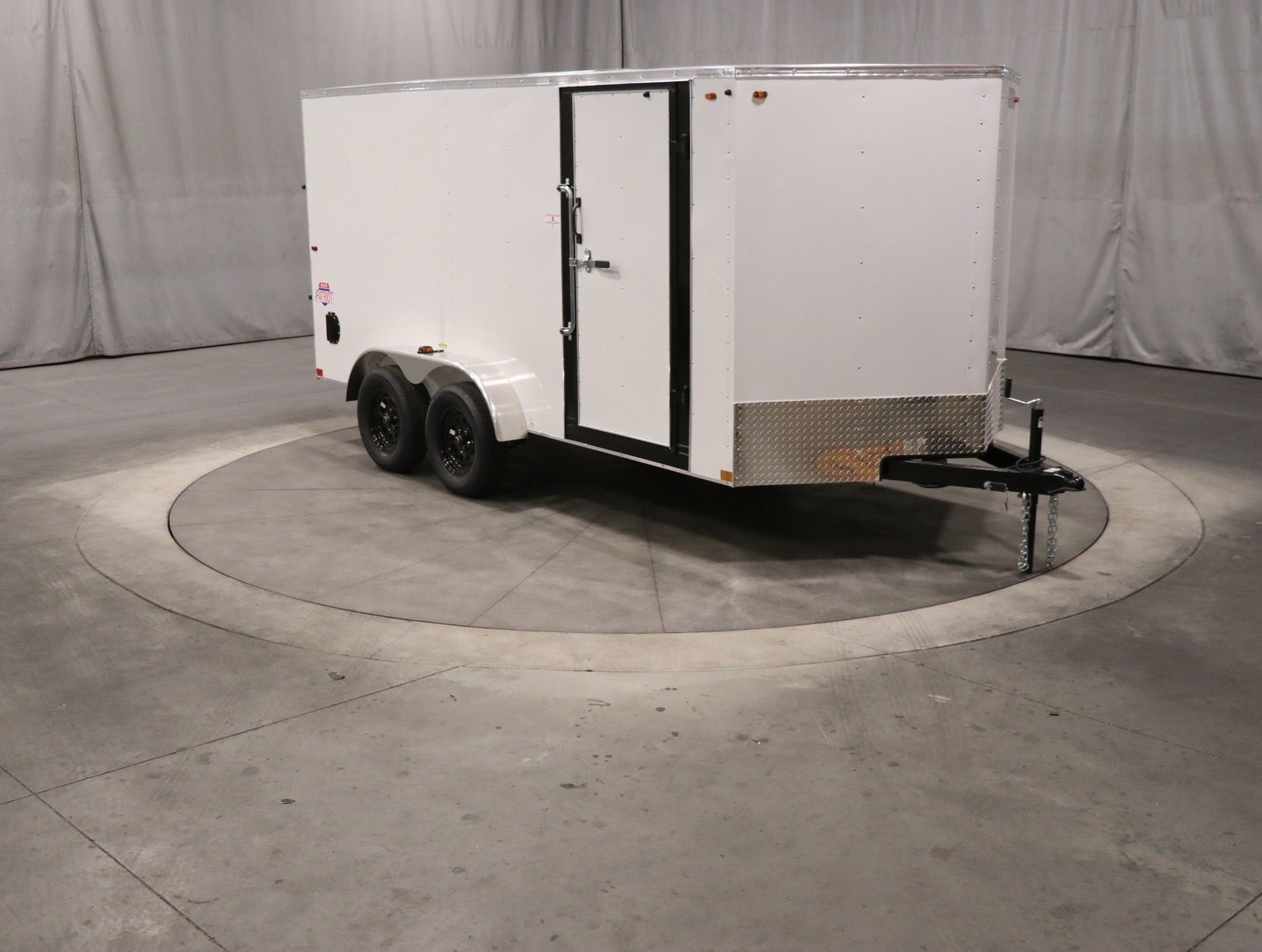 PATR714TA218_e1813179-f871-4f39-b66c-a5bb6cb5618c.jpg 7×14 Enclosed Cargo Trailer – Heavy-Duty Utility Hauler for Equipment & Transport - Image 1