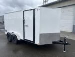 7×14 Enclosed Cargo Trailer – Heavy-Duty Utility Hauler for Equipment & Transport - Image 3