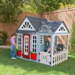 Timber Trail Wooden Outdoor Playhouse - Image 3