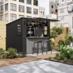 Suncast 8 ft. x 7 ft. Cabana Entertainment Shed BMCB8730T - Image 4