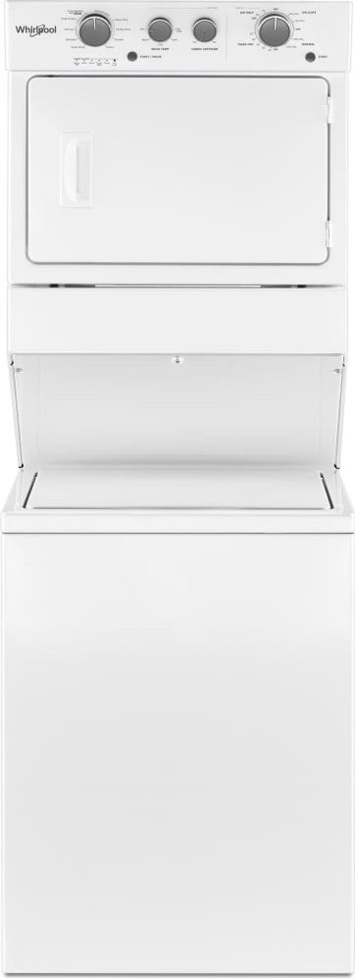 Whirlpool-WET4027HW-3-5-Cu-ft-Electric-Stacked-Laundry-Center-9-Wash-cycles-Auto-Dry-Depth-28-3-8-Height-40-1-2-Width-29-Soap-Certified-Xpert-System_35be148f-f62a-4039-ad3f-9fd3f680f3.jpg Whirlpool 3.5 Cu. Ft. Stacked Electric Laundry Center with 9 Wash Cycles and AutoDry System, White - Image 1