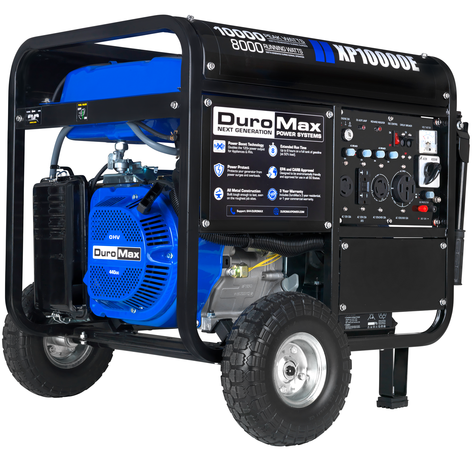 XP10000E_1.png 10,000 Watt Gasoline Portable Generator - Image 1