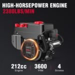 PowerSmart Brand New Self-Propelled Gas Snow Blower, 212cc 24 in. Two-Stage with 120V Electric Start - Image 2