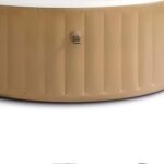 Intex: PureSpa: Sahara Tan Inflatable Hot Tub Set - 6 Person - 85" Round Outdoor Heated Bubble Spa, Jet Massage, Cover, Hard Water Treatment System - Image 11