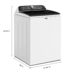 WHIRLPOOL WTW6157PW high efficiency top load washer - Image 3