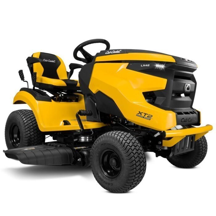 cub_cadet_xt2_lx42_Kawasaki_lawn_tractor_13AGA1TEA10-700x700-1-1-1.jpg Cub Cadet XT2 LX42 42″ 18HP Kawasaki Lawn Tractor - Image 1