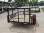 5x8 Powder Coated Dovetail Utility Trailer Single 3,500lb Axle - Image 4