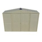 DuraMax 10.5ft x 2.75ft SidePro Vinyl Shed with Foundation Kit - Image 7