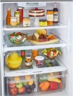 LG 20 cu. ft. 30 Inch Wide Top Freezer Refrigerator - Stainless Steel - Image 9