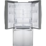 LG LFDS22520S 22 Cu. Ft. Stainless French Door Refrigerator - Image 2