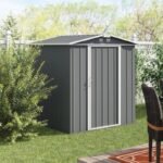 EZEE Shed 6 ft. W x 5 ft. D Metal Storage Shed
