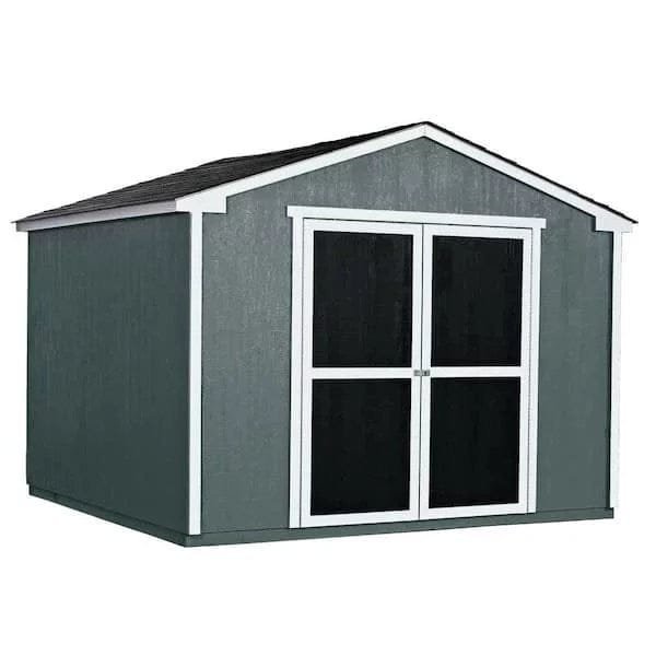 img-1632.jpg Handy Home Products Princeton 10 ft. x 10 ft. Wood Storage Shed - Image 1