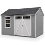 Heartland 12-ft x 8-ft Coronado Gable Engineered Storage Shed (Floor Included)