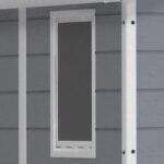 Keter Manor 4 ft. W x 6 ft. D Vertical Resin Outdoor Storage Shed Ideal For Patio Installation Included - Image 8