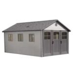 Lifetime 11 Ft. X 21 Ft. Outdoor Storage Shed With Tri-Fold Doors - Image 15