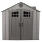 Lifetime 15′ x 8′ Rough Cut Dual-Entry Outdoor Storage Shed - Image 4