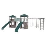 Lifetime 90966 Double Adventure Tower with Monkey Bars