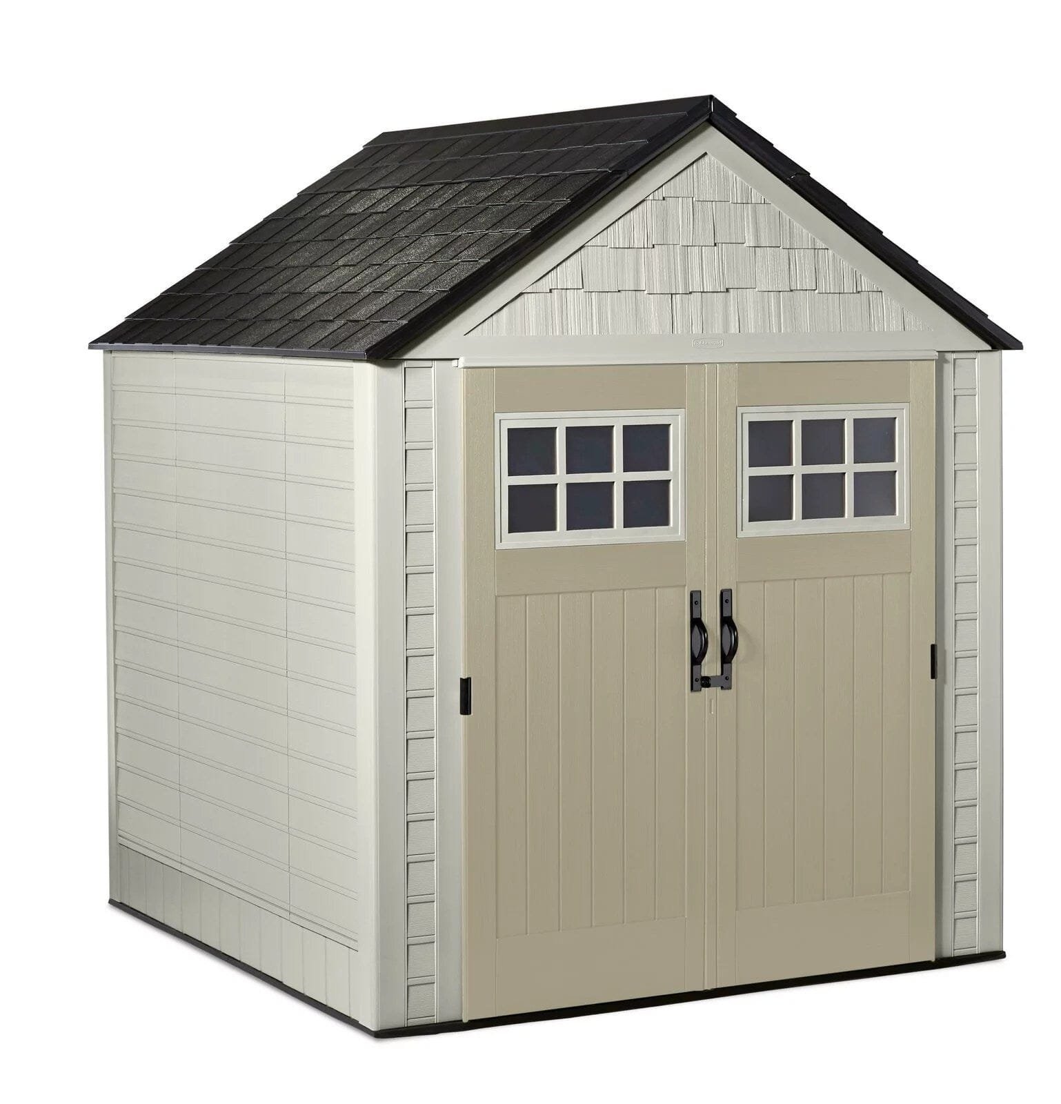 img-2665.jpg Rubbermaid 7×7 Ft Durable Weatherproof Resin Outdoor Storage Shed - Image 1