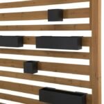 SummerCove 10.5 ft. x 10 ft. Cedar Wood Pergola with Adjustable Hanging Planters - Image 3