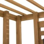 SummerCove 10.5 ft. x 10 ft. Cedar Wood Pergola with Adjustable Hanging Planters - Image 6