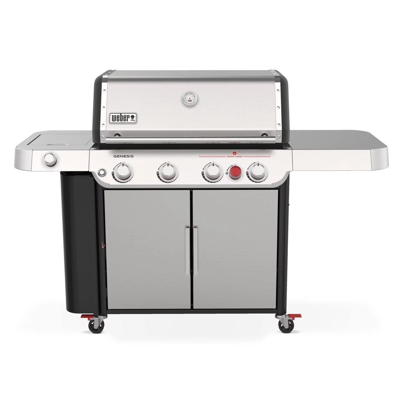 img-3064.jpg Weber – Genesis S-435 Propane Gas Grill – Stainless Steel (4 burners) - Image 1