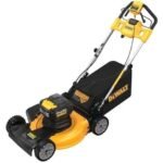 21 in. 20-Volt Cordless Electric Manual Walk Behind Self Propelled Mower with Two 12 Ah Flexvolt Batteries and Charger - Image 3