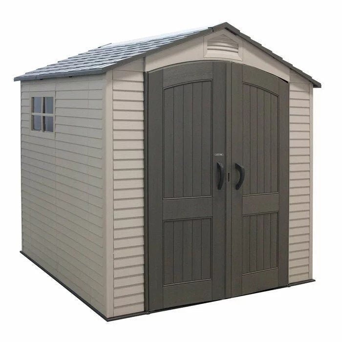 img-486.jpg 7 ft. W x 7 ft. D Plastic Storage Shed LIFETIME - Image 1