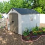 8 Ft. W x 10 Ft. D Plastic Traditional Storage Shed - Image 3