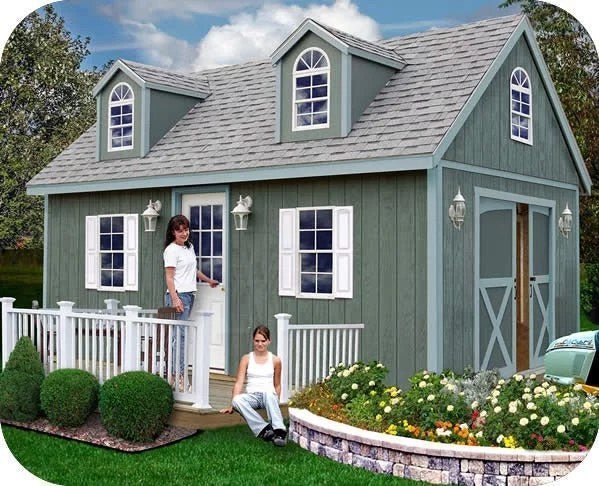 img-863-1-1.jpg Best Barns Sheds & Storage Arlington 12′ x 16′ Wood Storage Shed Kit Installation Included - Image 1