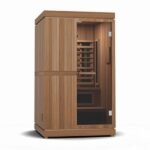 Finnmark FD-4 Trinity 2-Person Infrared & Steam Sauna with Red Light and Traditional Heat