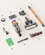 Cordless Vacuum Cleaner, 550W 45KPA 60 Mins Runtime Self-Standing Vacuum - Image 5