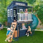 Backyard Discovery Skyfort III Cedar Swing Set w/ Tube Slide – DIY - Image 6
