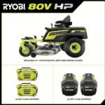 RYOBI 80V HP Brushless 42 in. Battery Electric Cordless Zero Turn Riding Mower Batteries and Charger 80V Batteries 40V - Image 14