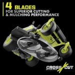 RYOBI 80V HP Brushless 42 in. Battery Electric Cordless Zero Turn Riding Mower Batteries and Charger 80V Batteries 40V - Image 11